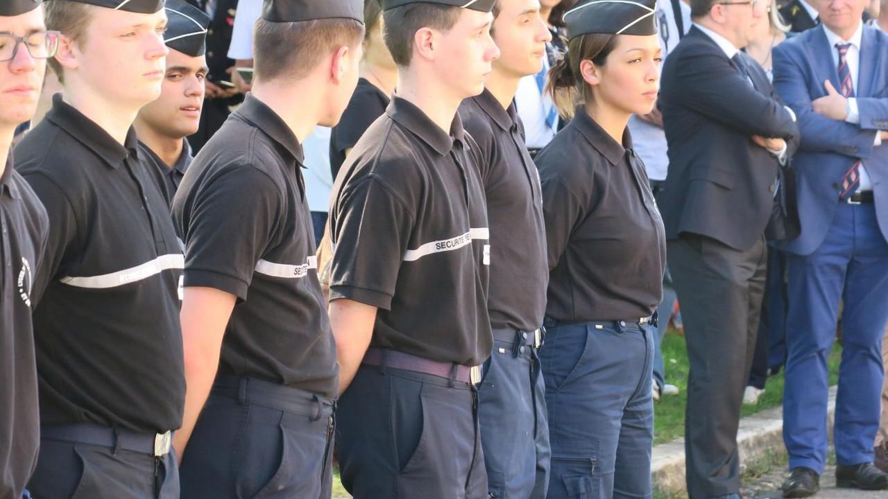 Cadets de la gendarmerie de l'Ain